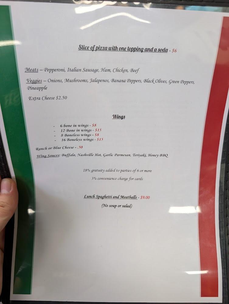 Mother's Italiano Menu image 2